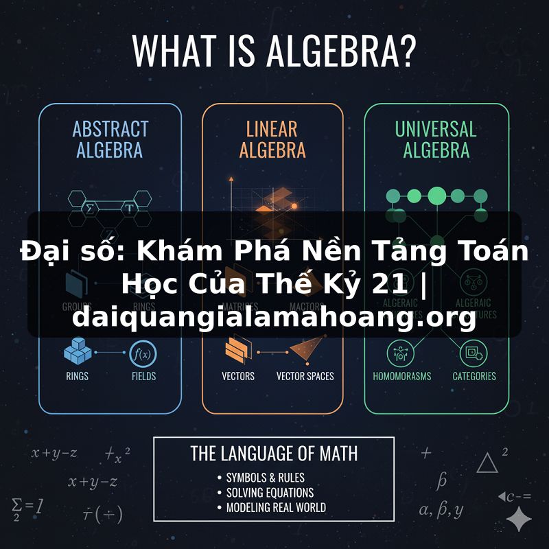 Đại số: Khám Phá Nền Tảng Toán Học Của Thế Kỷ 21 | daiquangialamahoang.org